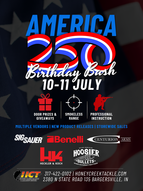 America turns 250, and we're celebrating the Honey Creek way.