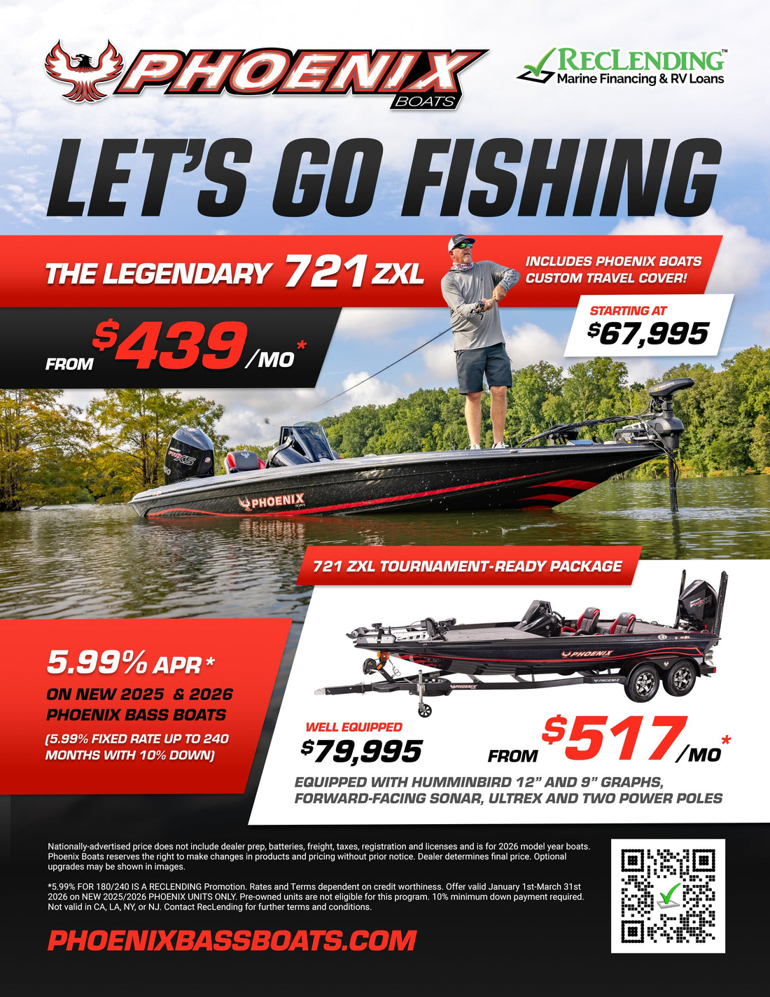 Let’s Go Fishing: Legendary Phoenix Performance, Unmatched Winter Savings