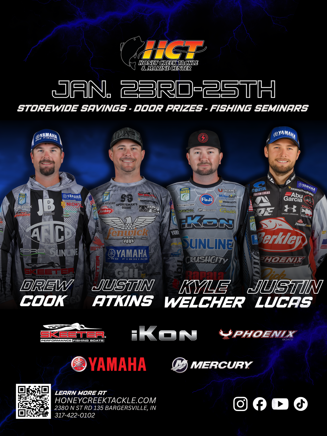 Who’s Coming to the 2026 Honey Creek Fishing Expo