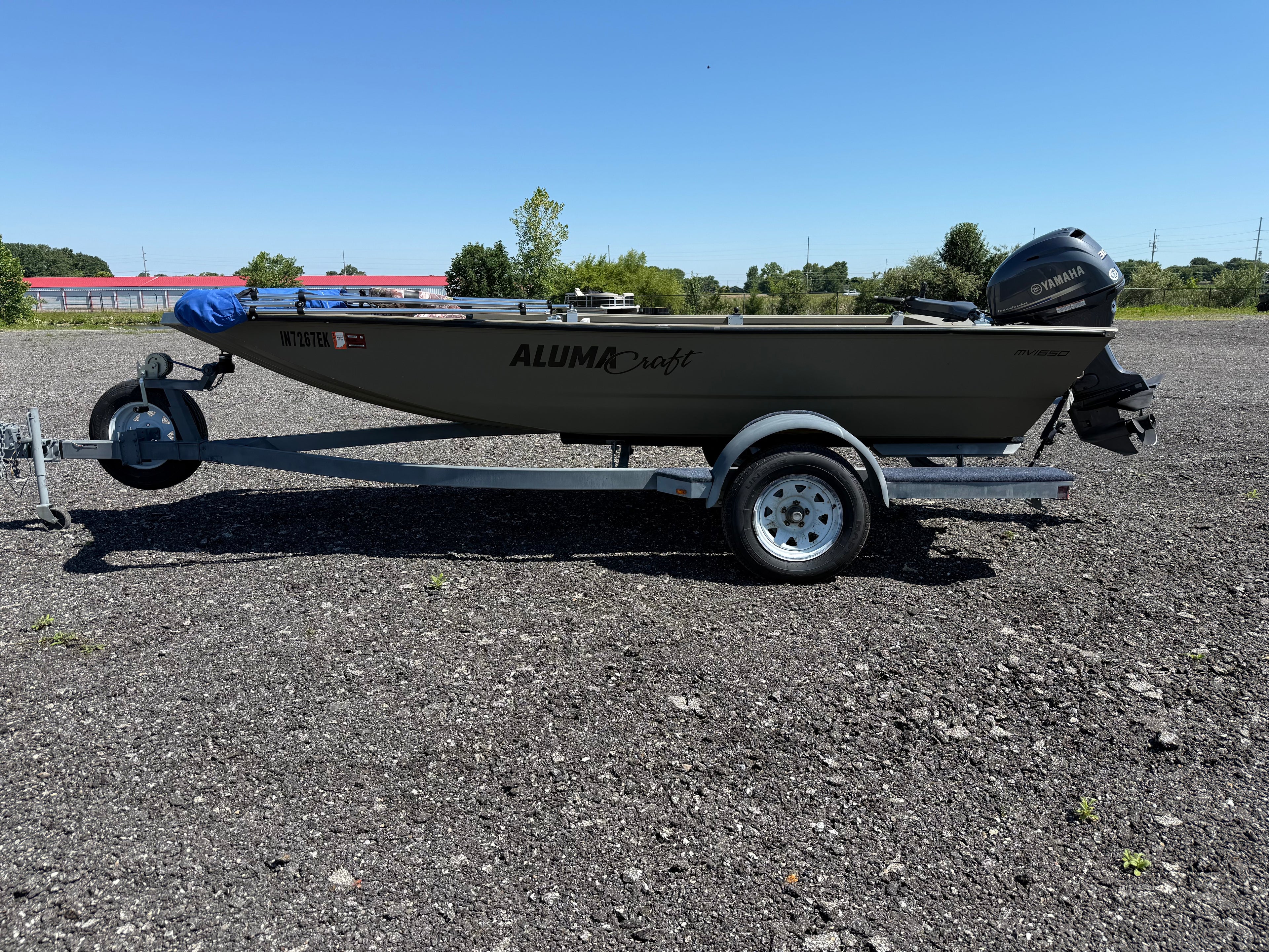 2022 Alumacraft MV1650 tiller
