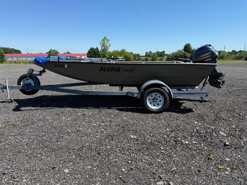 2022 Alumacraft MV1650 tiller