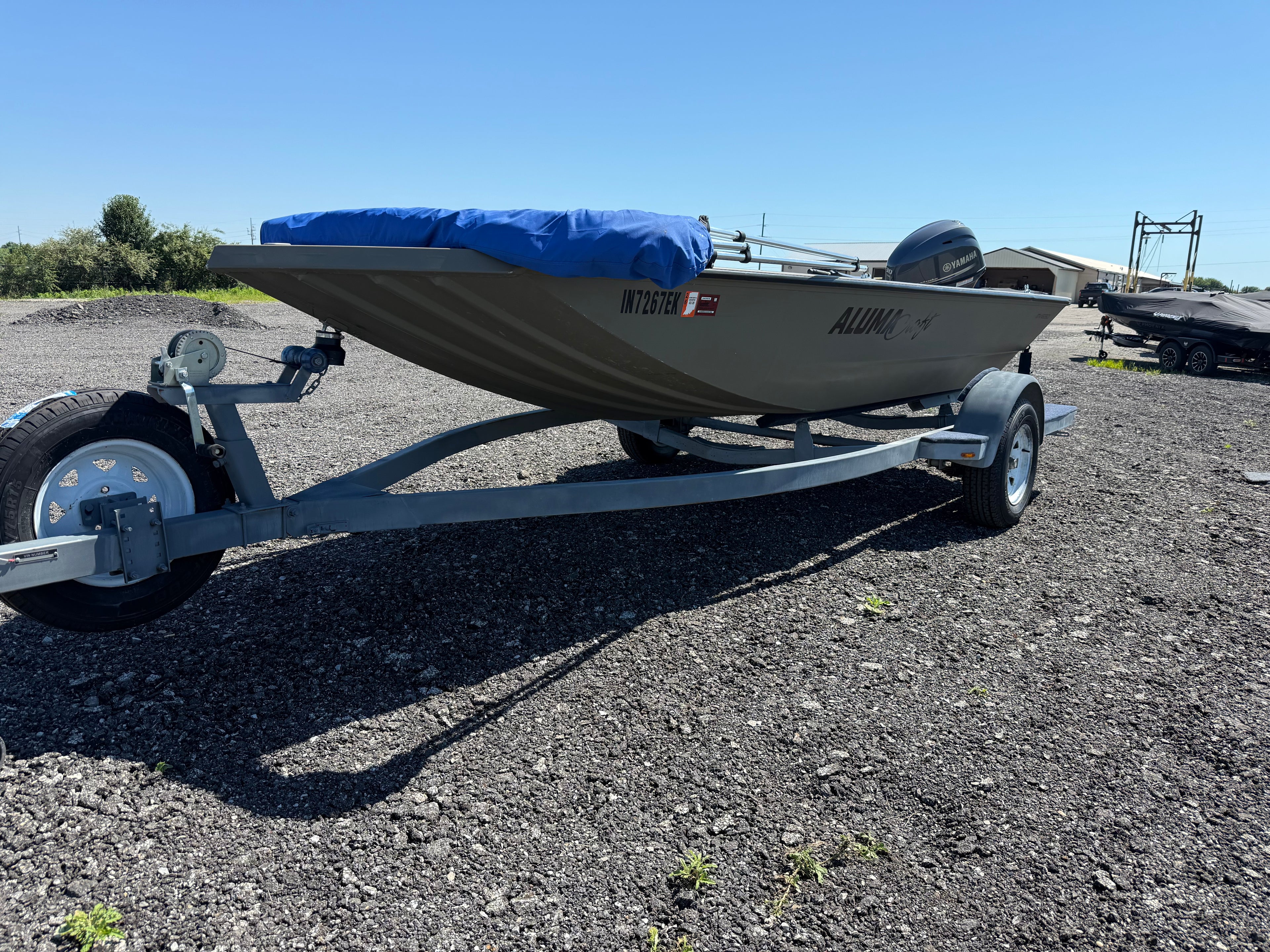 2022 Alumacraft MV1650 tiller