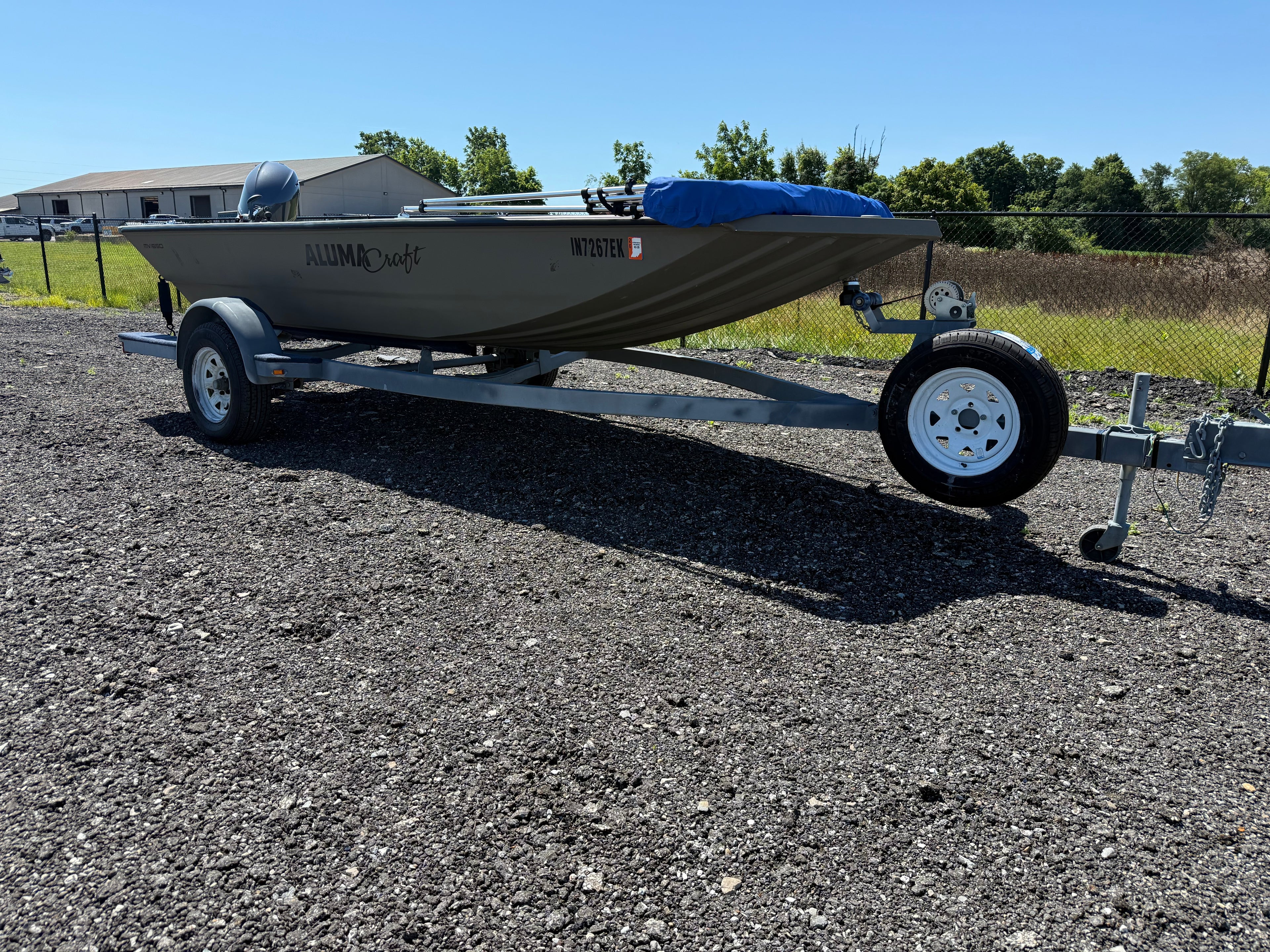 2022 Alumacraft MV1650 tiller