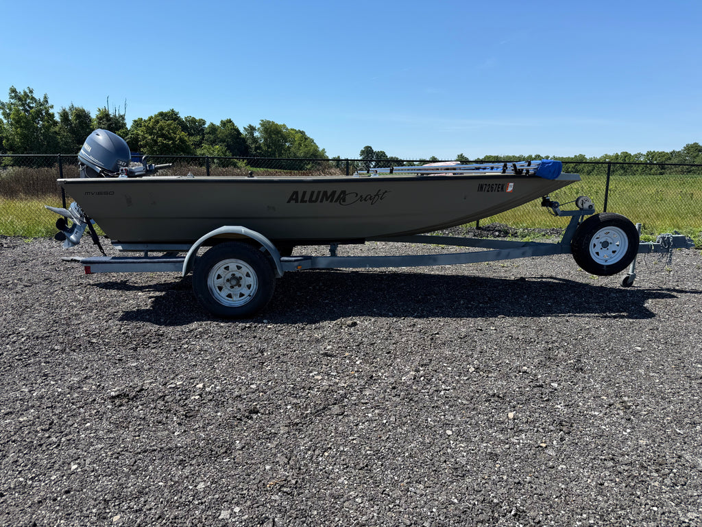 2022 Alumacraft MV1650 tiller
