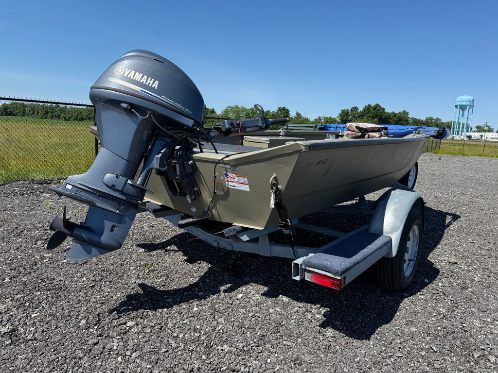 2022 Alumacraft MV1650 tiller