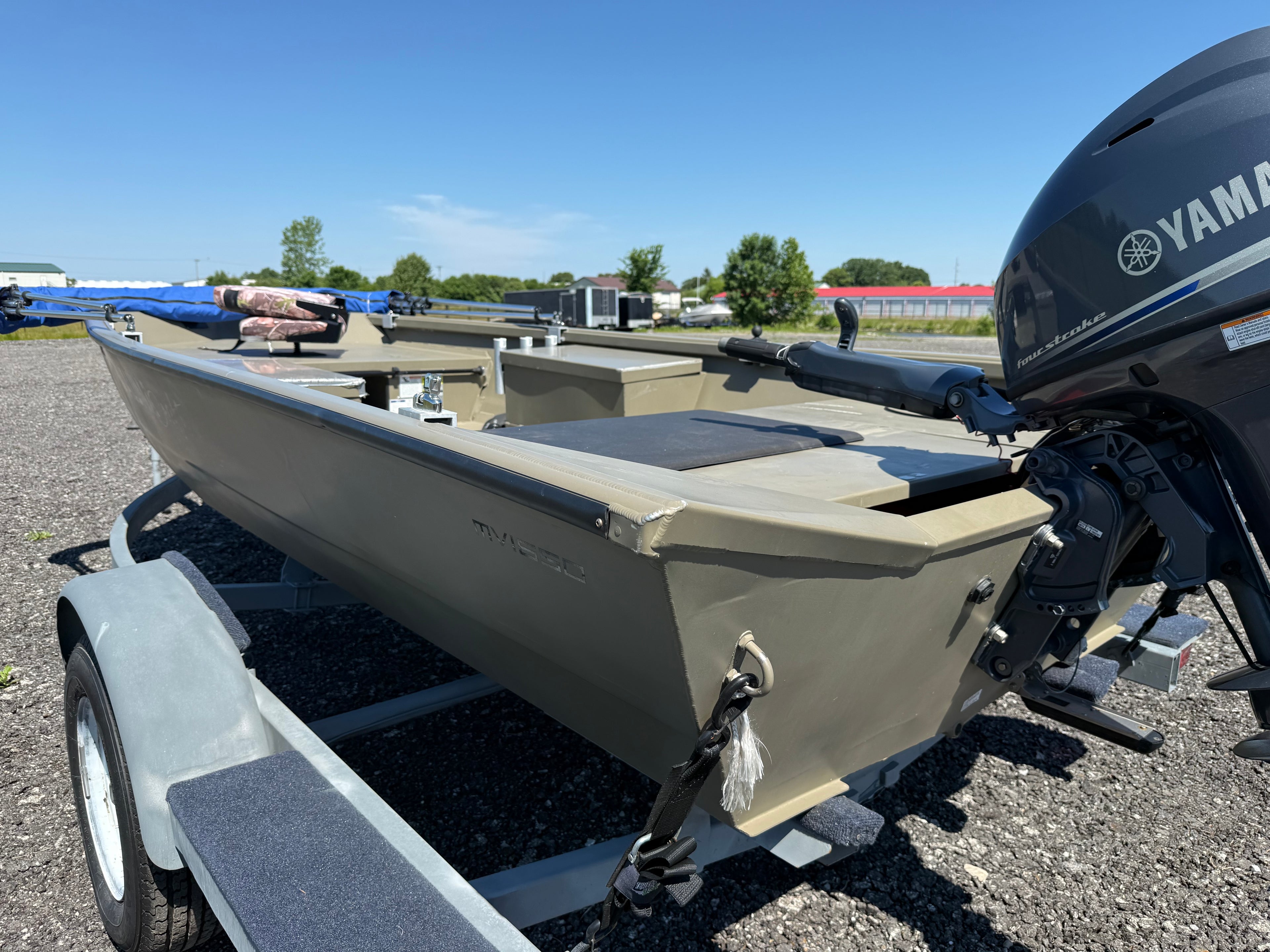 2022 Alumacraft MV1650 tiller